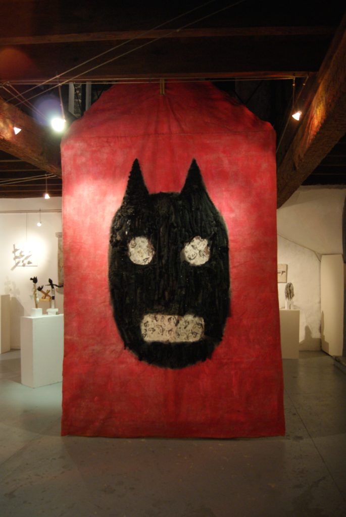 Oni devil talisman (back side)