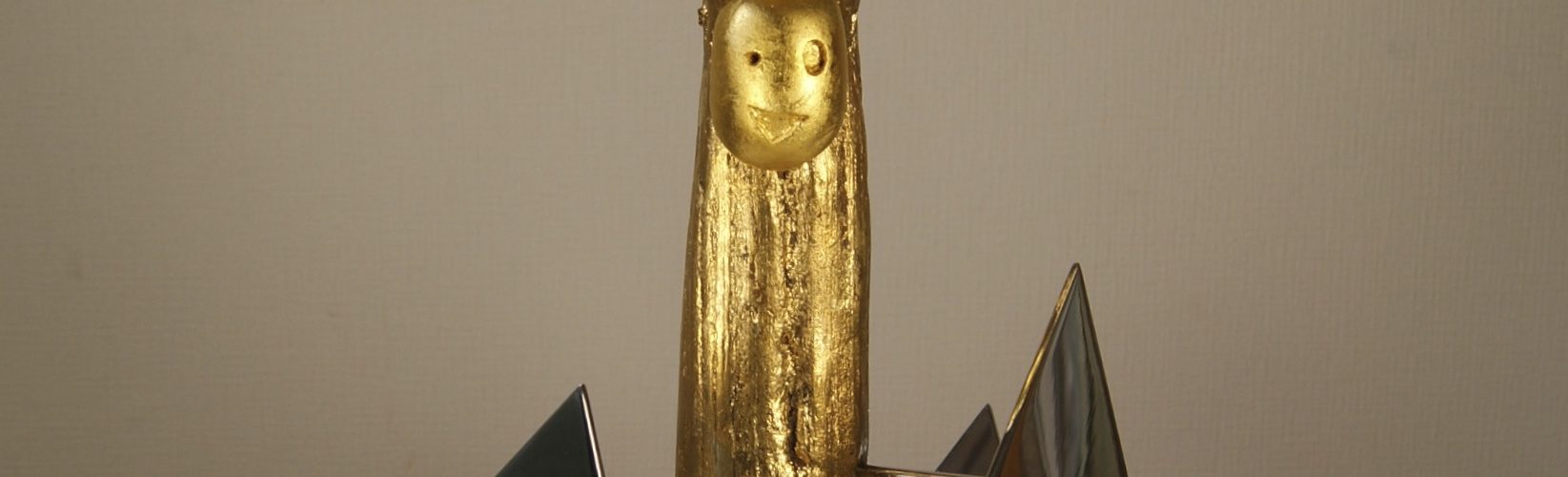 Cosmic shaman doll, triangle head